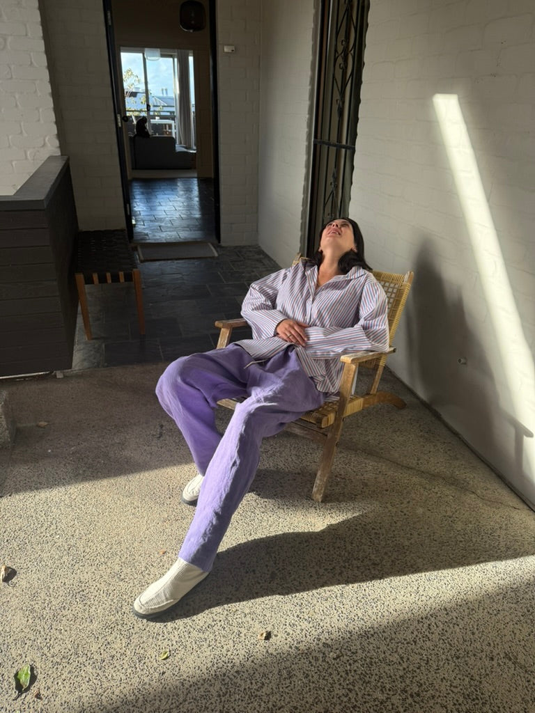 Zoot Pant Release #03 Perfect Lilac Linen