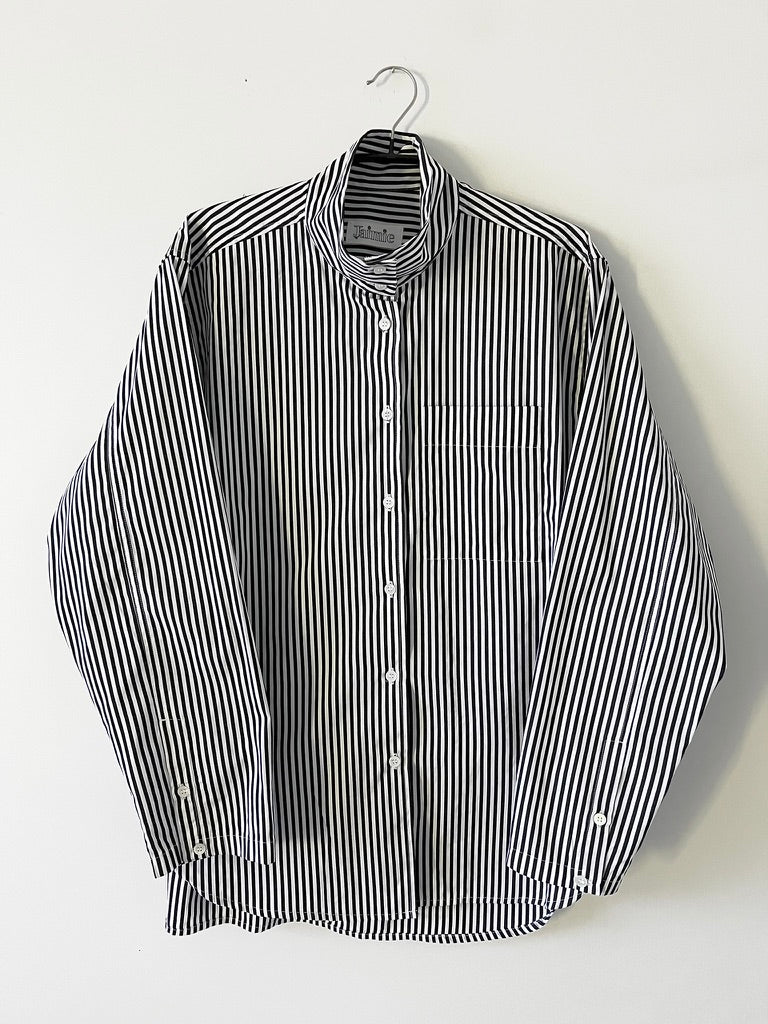 London Shirt Release #02 Black and White Stripe