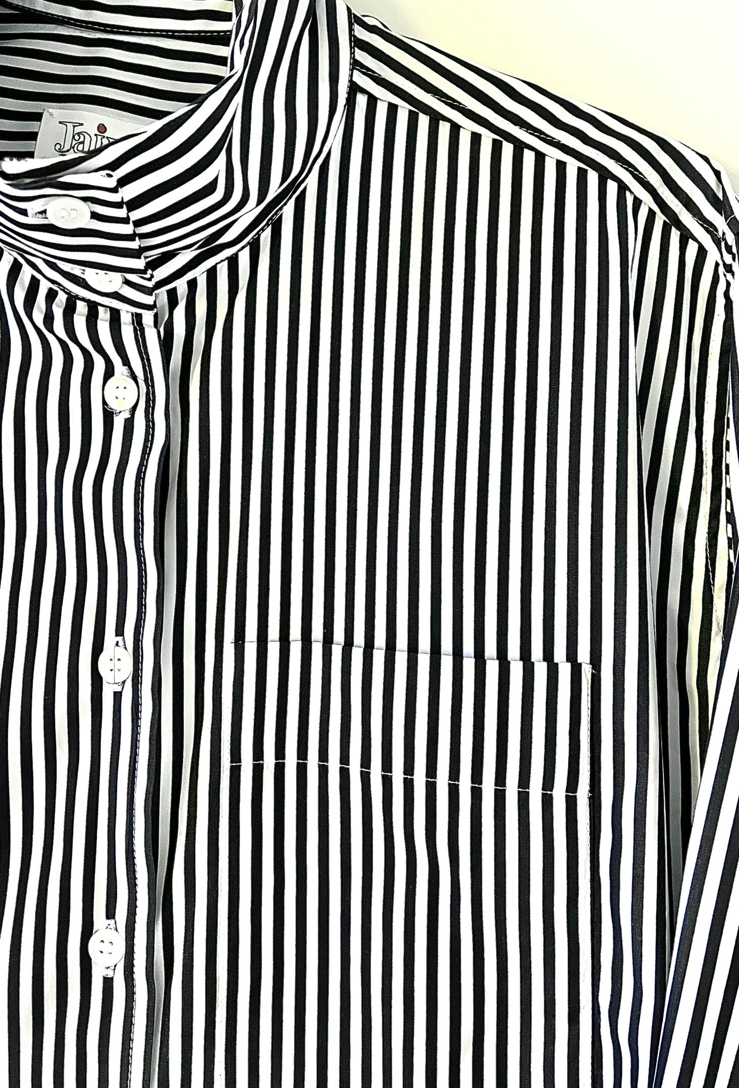 London Shirt Release #02 Black and White Stripe