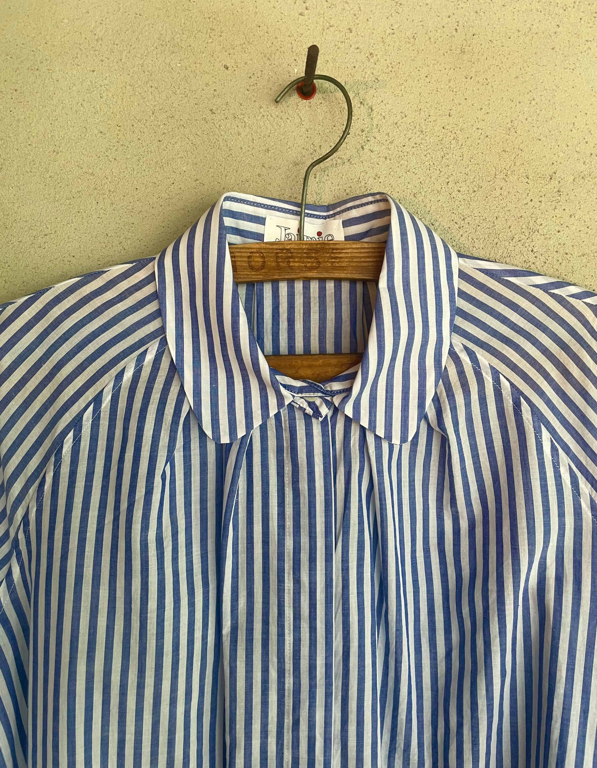 Belle Shirt Release #02 Blue and White Stripe