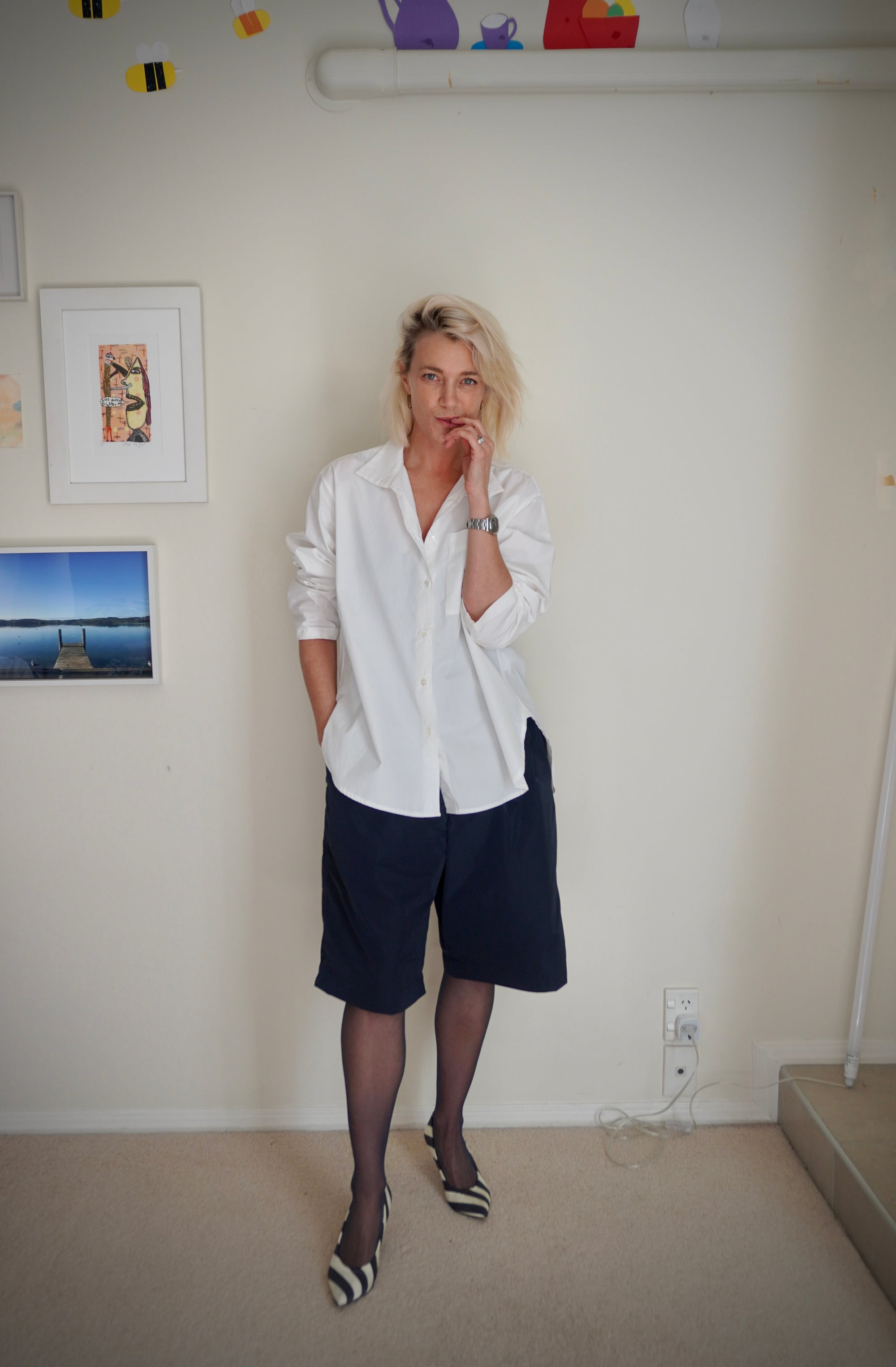 Off White Organic Cotton London Shirt