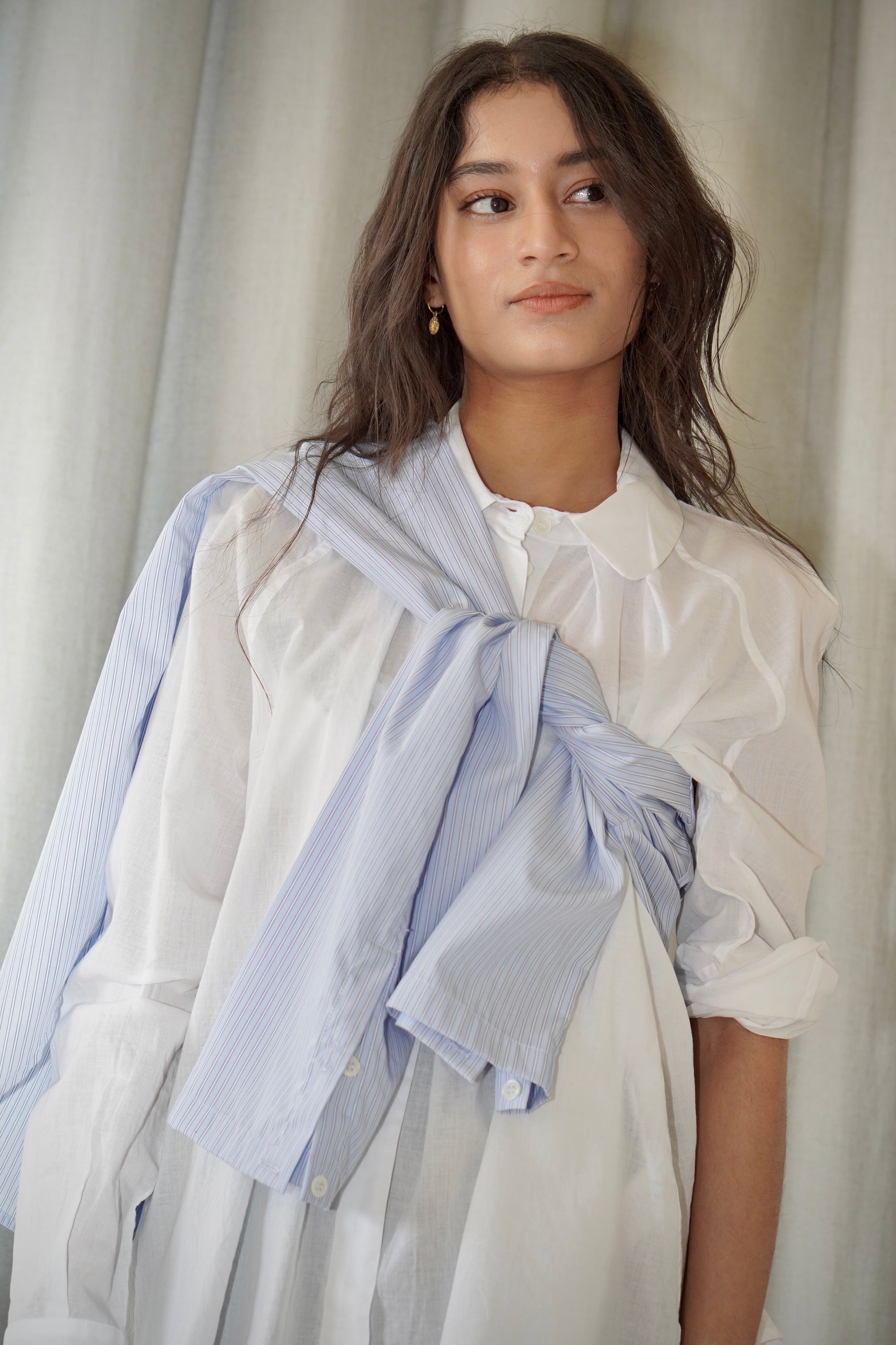Vitals Belle Shirt 100% Cotton Voile