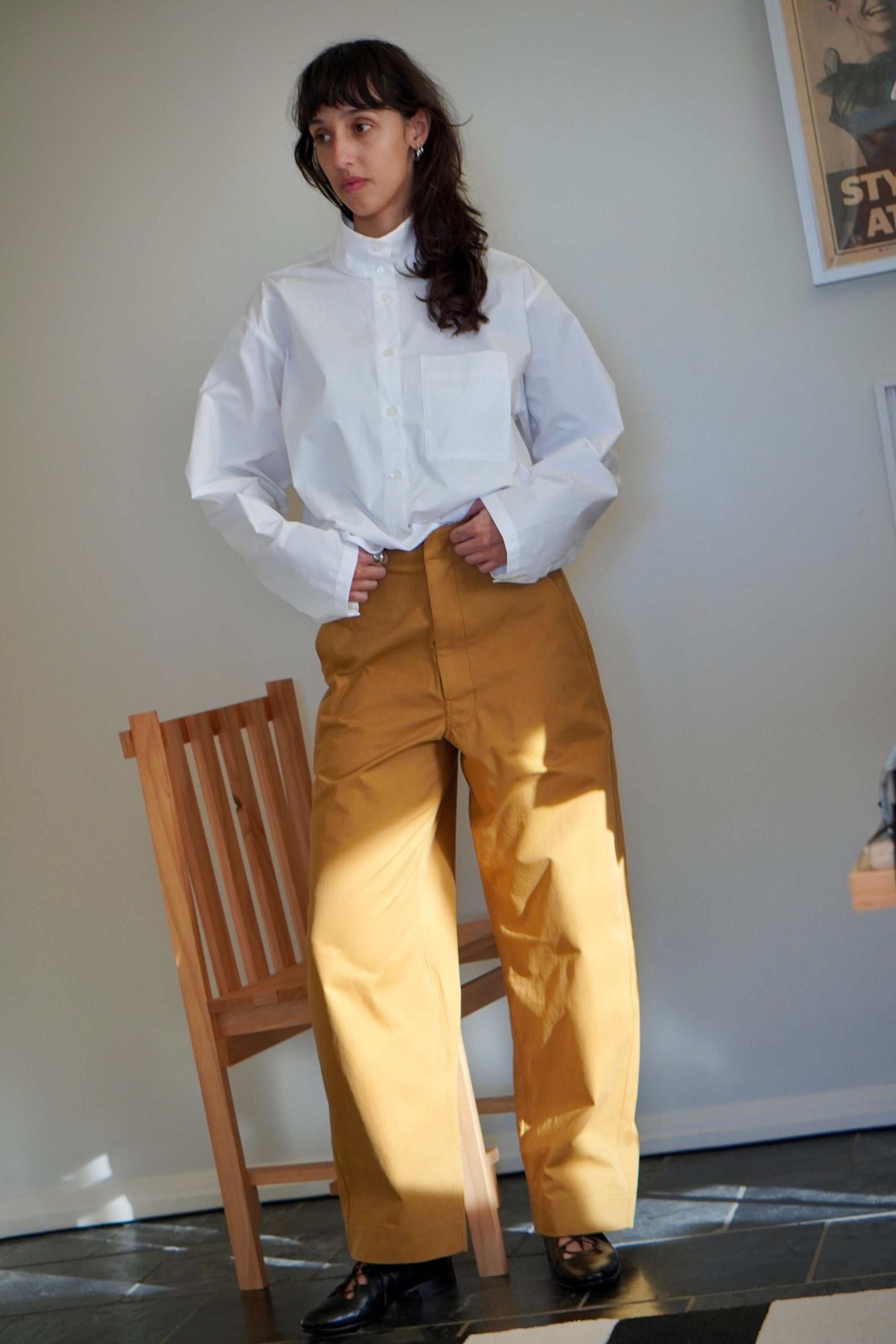 LAWRENCE PANT MUSTARD