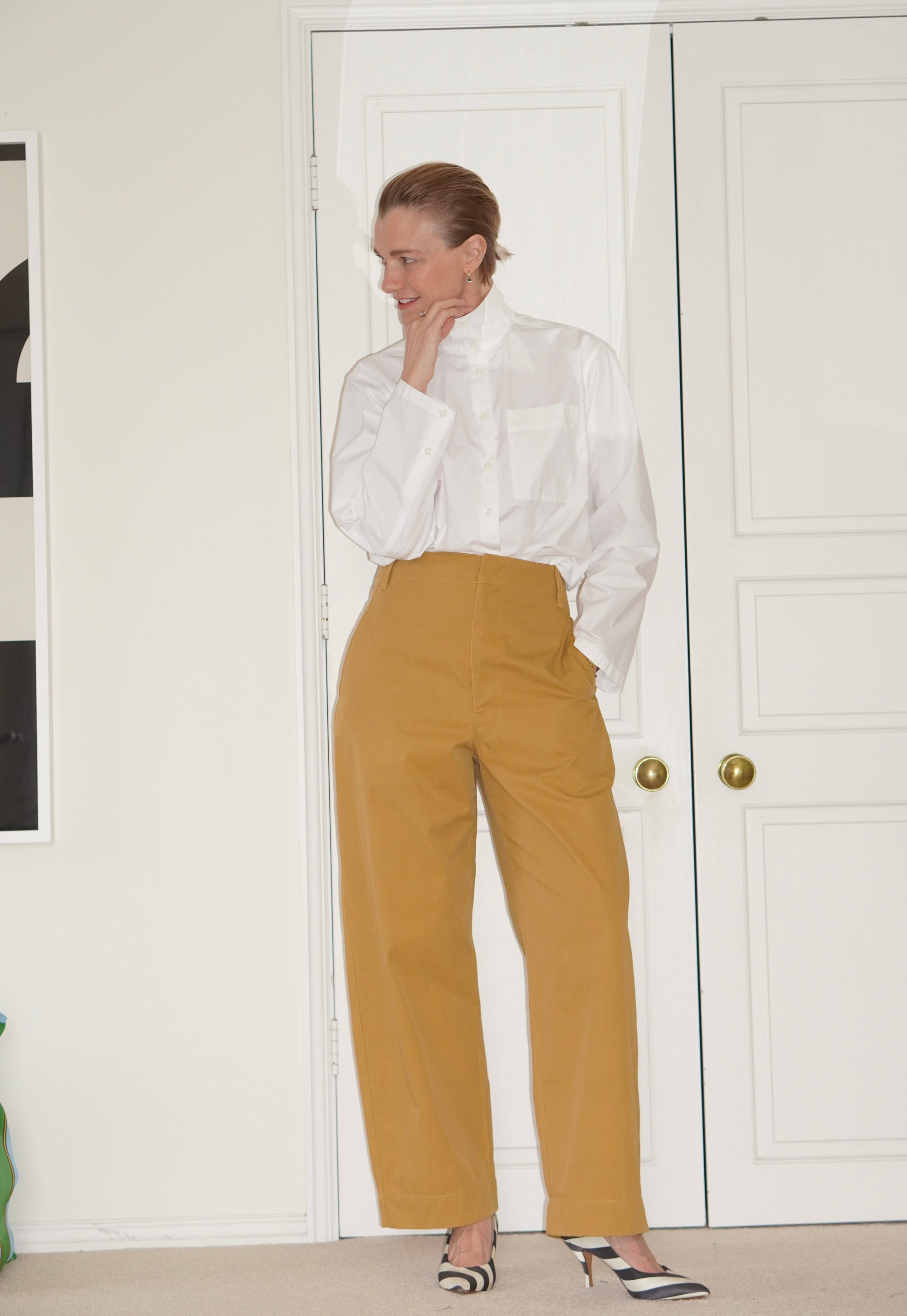 LAWRENCE PANT TOBACCO