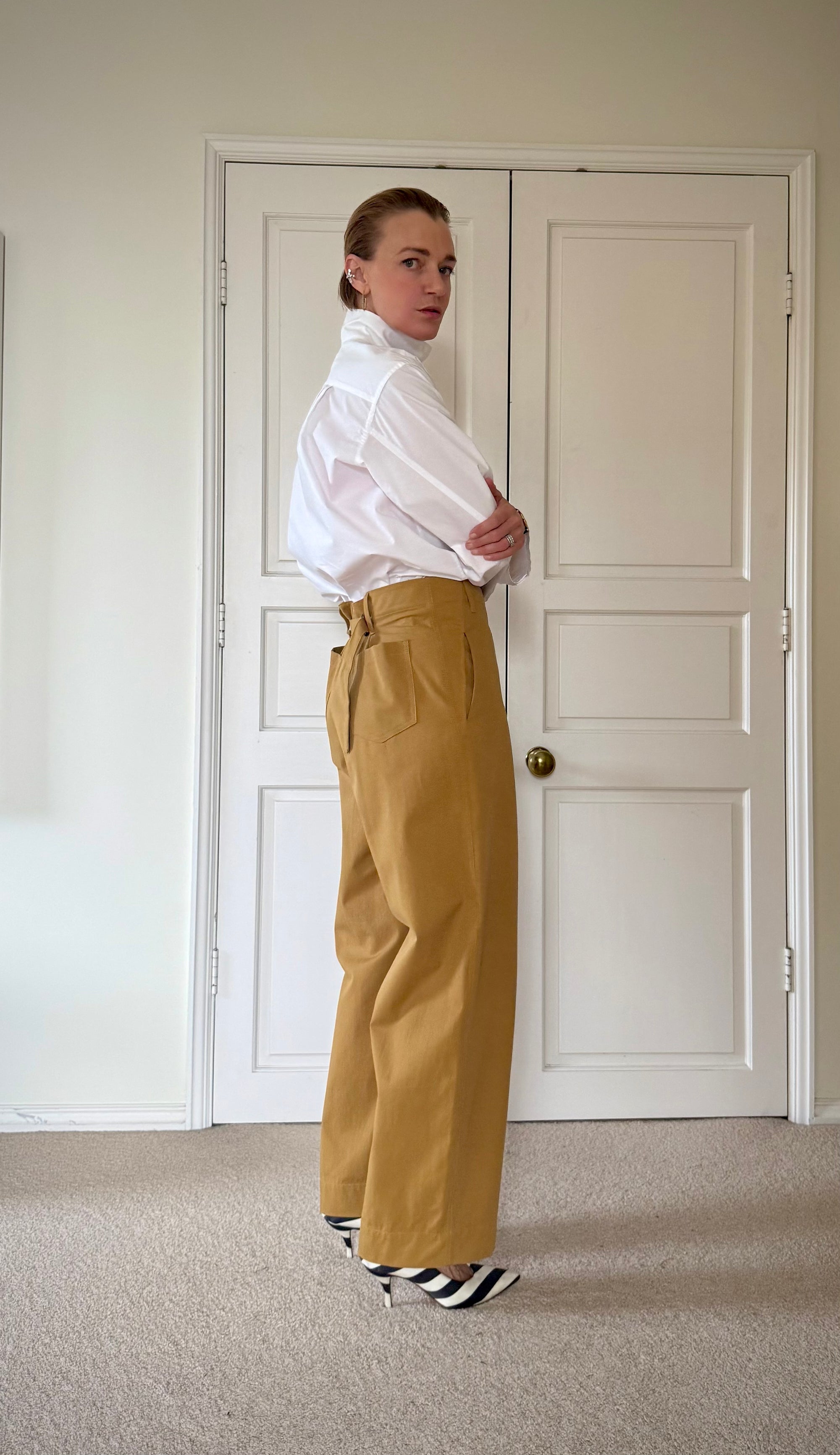 LAWRENCE PANT TOBACCO